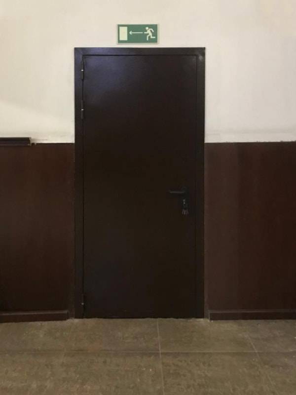 Дверь в кладовую (ул. Тимирязевская)