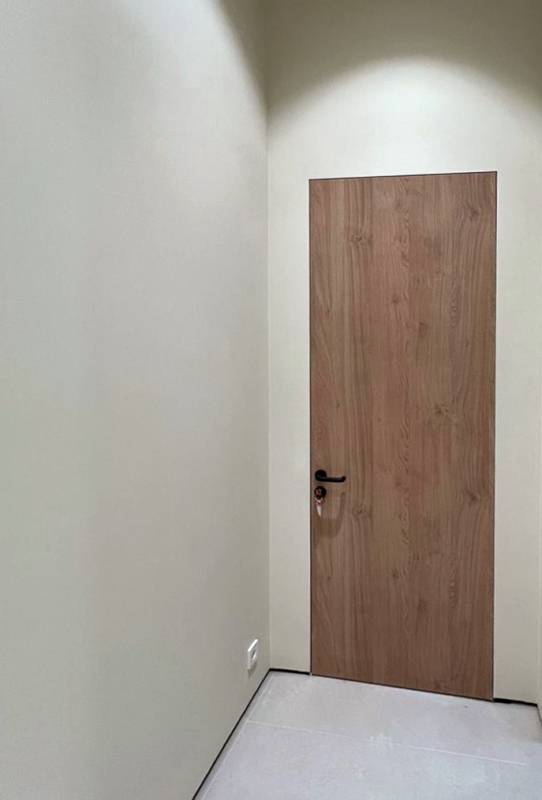 Противопожарная дверь с HPL-пластиком